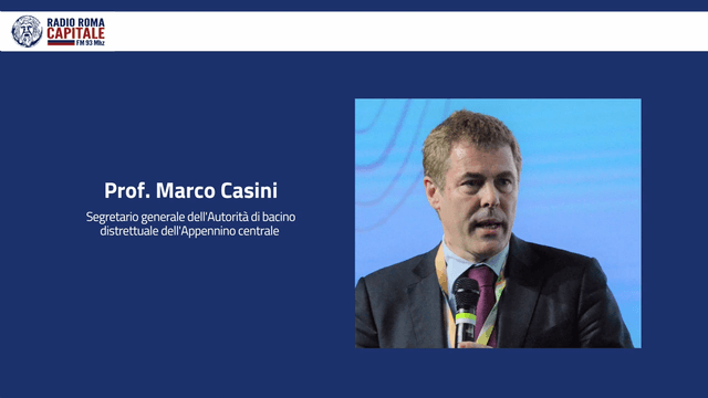 Albano - Installazione primo teleidrometro sul lago casini radio capitale