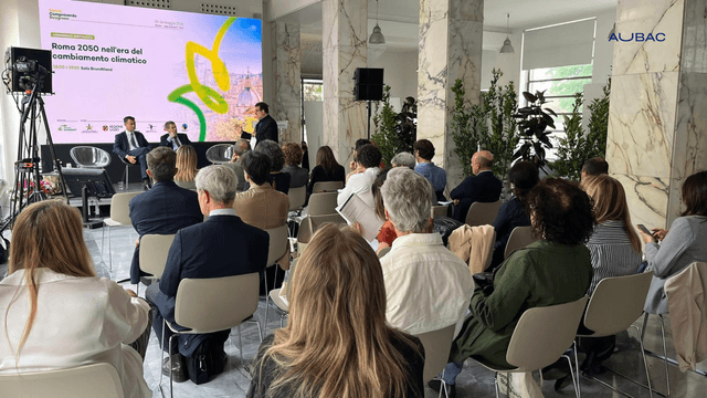 Roma 2050 nell'era del cambiamento climatico: AUBAC al Forum Compraverde Buygreen Compraverede  slider