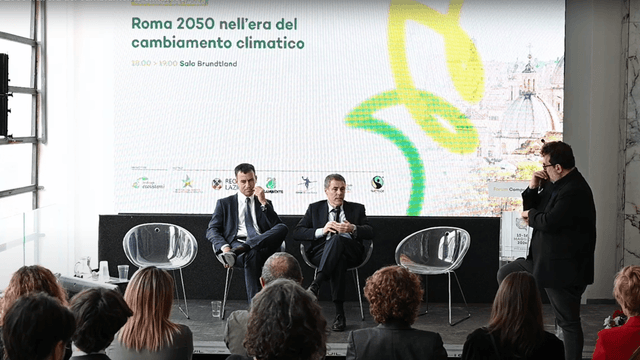 Evento "Roma 2050 nell'era del cambiamento climatico"  compraverde