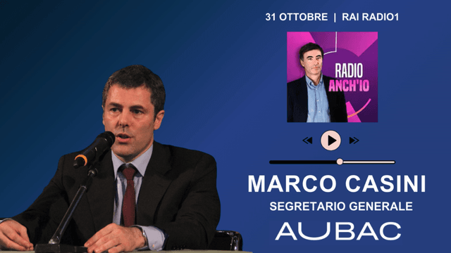 Marco Casini (AUBAC) a Rai Radio1: l'urbanizzazione e la mancanza di manutenzione aumentano il rischio di alluvioni e danni climatici Casini