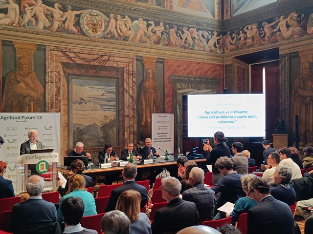 Marco Casini ad Agrifood Forum '25 - "Agricoltura vs. Ambiente: causa del problema o parte della soluzione?" mc
