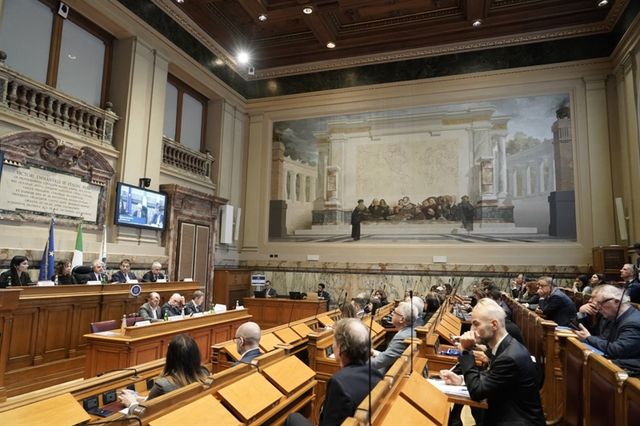 Marco Casini al CNEL per la presentazione del nuovo Quaderno del Blue Book: "Investimenti per la sicurezza idrica e il clima che cambia" mc