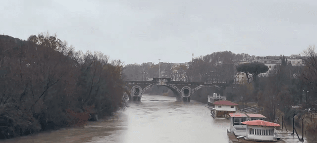Maltempo nel Centro Italia: piogge persistenti e criticità idrauliche su Roma e provincia di Latina tevere