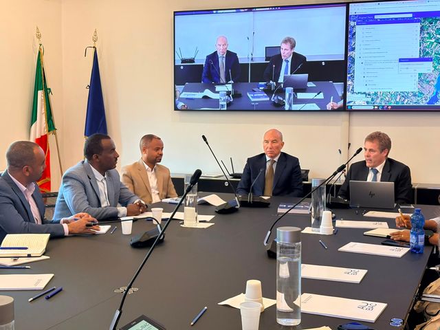 Governance dell’acqua e innovazione: AUBAC incontra delegazione etiope per rafforzare la cooperazione internazionale MC