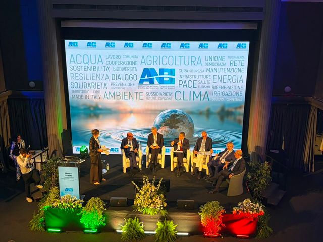 AUBAC all’Assemblea ANBI: l’acqua al centro della sicurezza e della crescita del Paese MC