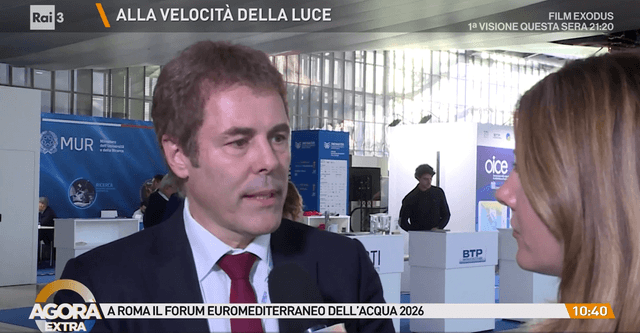 Forum Euro-Mediterraneo dell'Acqua: il Segretario generale sulle sfide della risorsa idrica MC